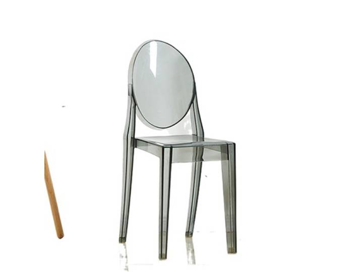 Chaise de maquillage créative nordique créative acrylique chaise transparente chaise en cristal mode hôtel chaise de salle à manger en plastique