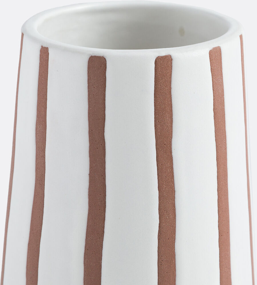 LA REDOUTE INTERIEURS Vase en céramique bicolore H22 cm, Selora