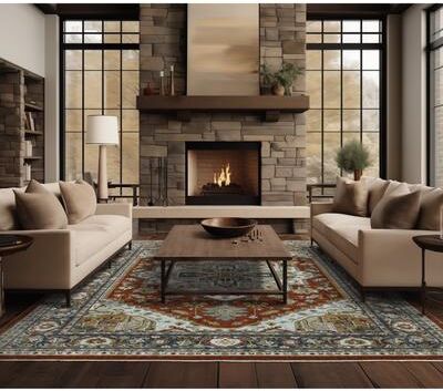 Style Haven Amelie Persian Medallion Indoor Area Rug