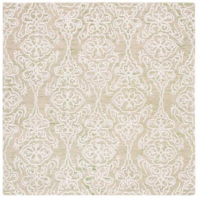 SAFAVIEH Handmade Blossom Mahalia Modern Floral Wool Rug