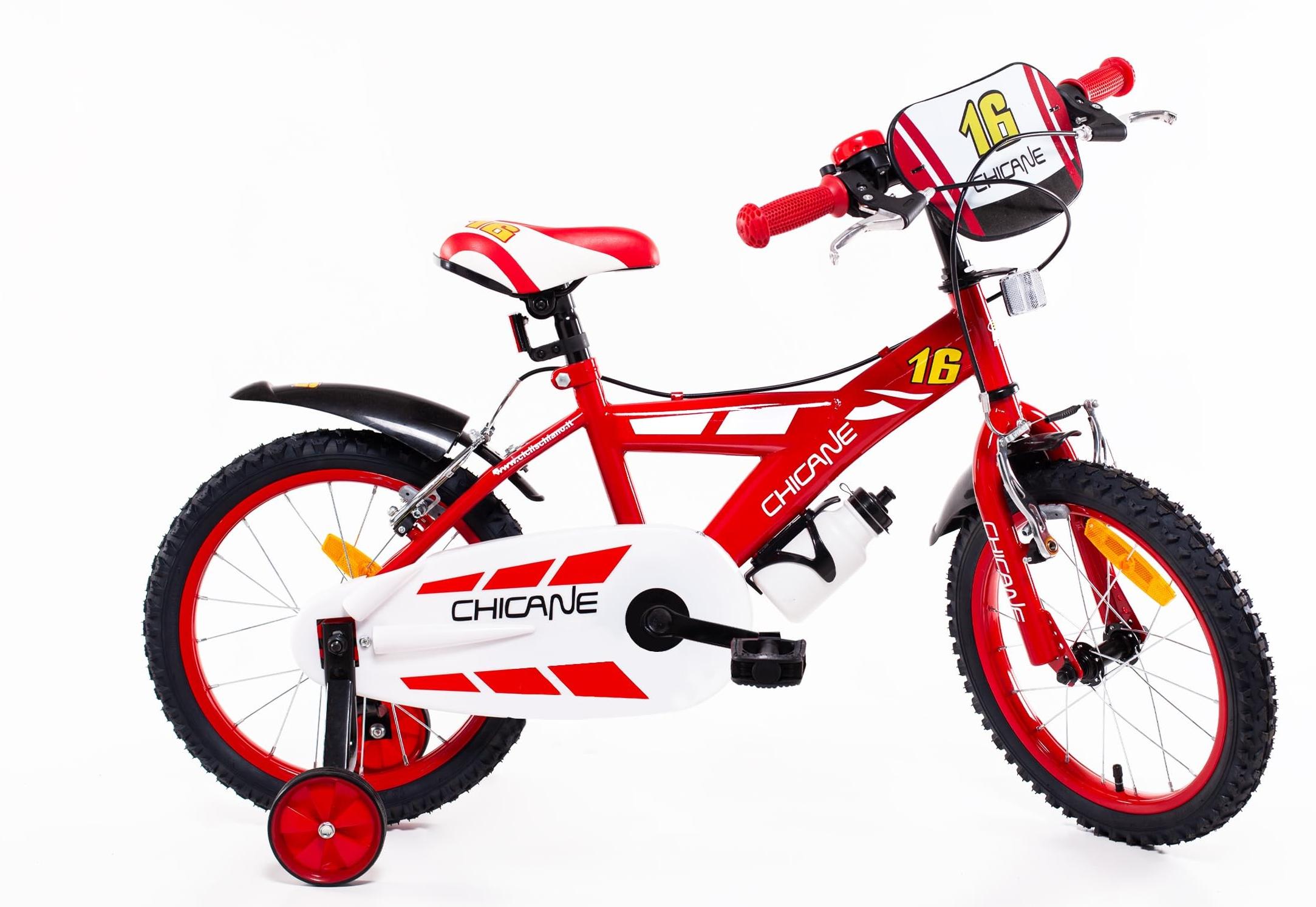 Kinderfahrrad mit 16 Zoll Rädern (Blau)