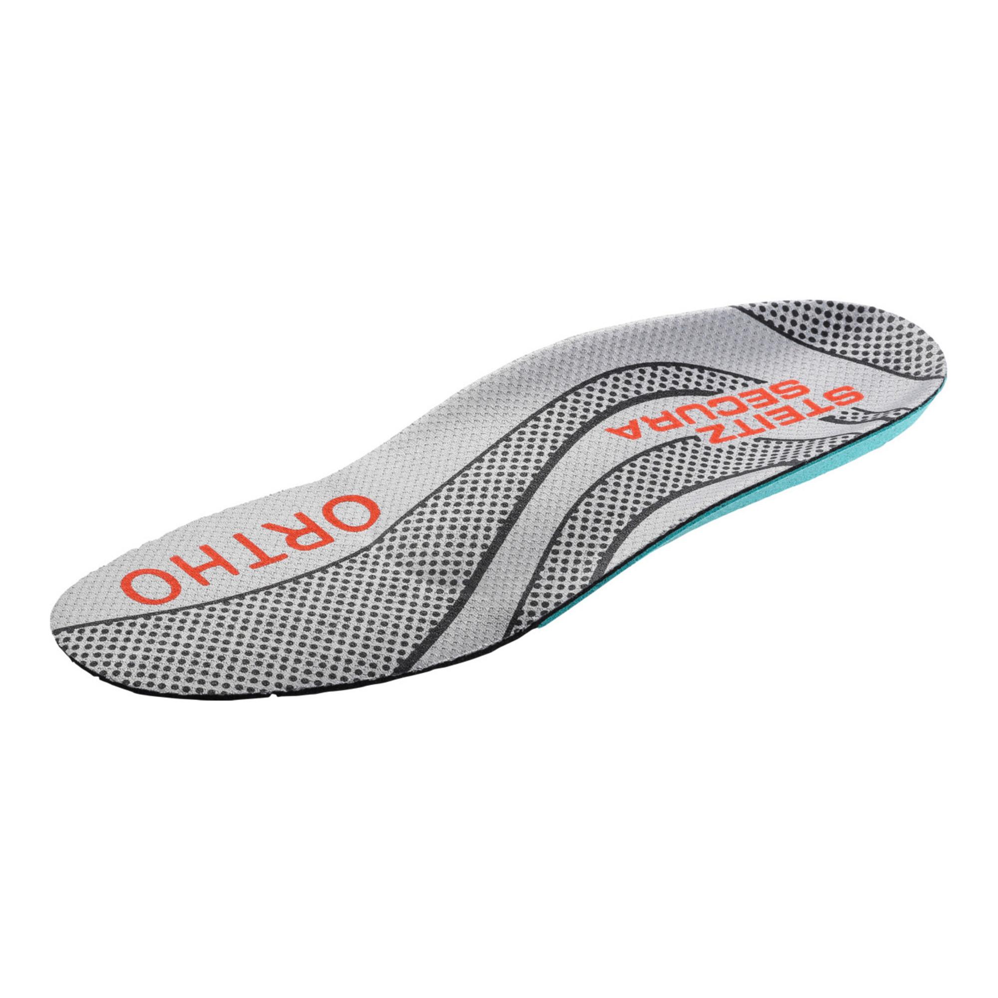Steitz SECURA Einlegesohlen grau/grün Ortho-Soft ESD MEDIUM, EU-Schuhgröße: 38 (Z25700 GR. 38)