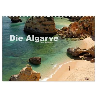 Die Algarve (Wandkalender 2027 DIN A2 quer), CALVENDO Monatskalender