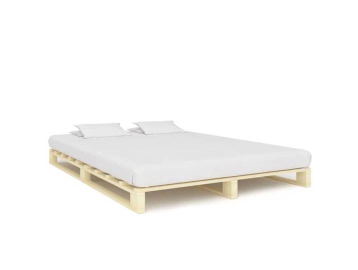 Lit adulte King Size en bois de pin massif - BEST