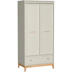 DREHTÜRENSCHRANK Charlott mit 1 Schublade und 2 Türen
