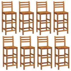 vidaXL Barhocker 8 Stk. Massivholz Akazie