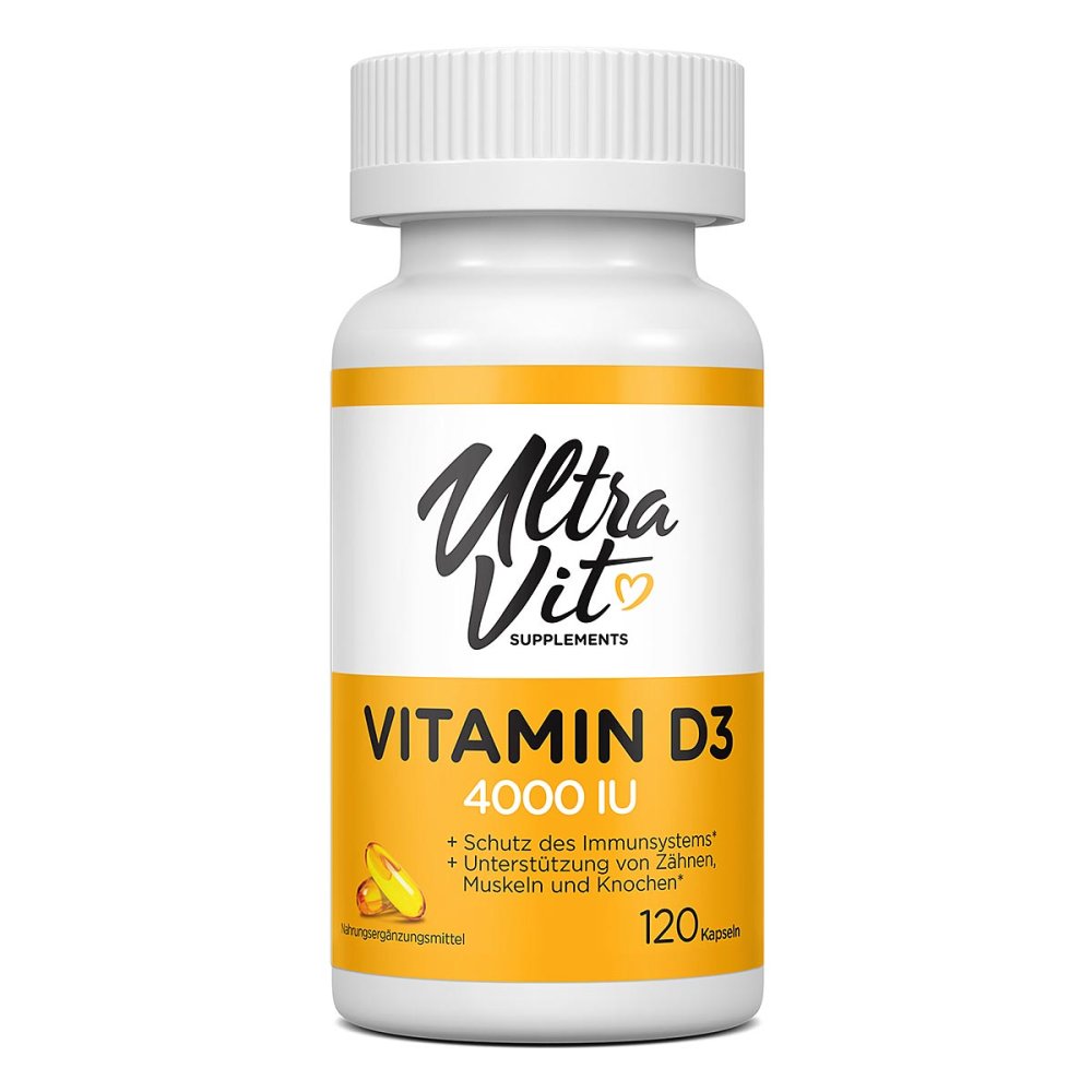 VPlab SIA UltraVit Vitamin D3 4000 IU Kapseln 08107577