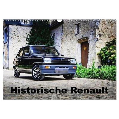 Historische Renault (Wandkalender 2027 DIN A3 quer), CALVENDO Monatskalender