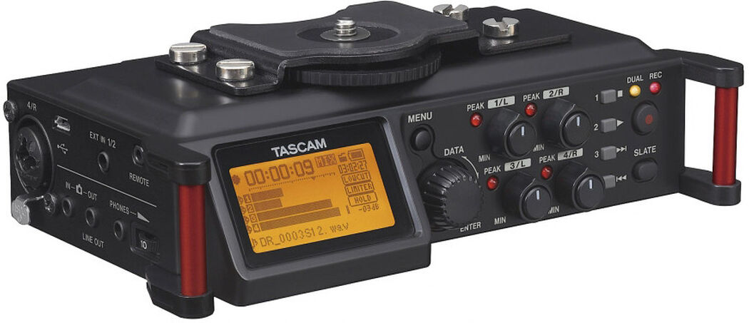 Sonstige Tascam Dr-70d 4-Kanal-Audiorecorder Für Dslr-Kameras