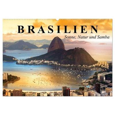 Brasilien. Sonne, Natur und Samba (Wandkalender 2026 DIN A2 quer), CALVENDO Monatskalender