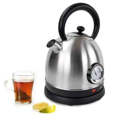Syntrox Germany 1,8 Liter Edelstahl Wasserkocher mit Thermometer