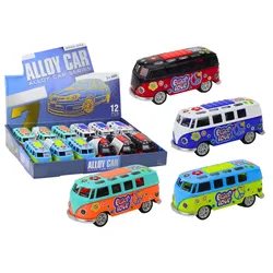Wohnmobilbus 1:32, Metall, Lichter, Geräusche, Antrieb, öffnende Türen