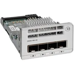 Cisco C9200-NM-4G Network Module (4 Ports), Netzwerk Switch, Silber