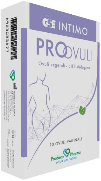 Prodeco Pharma Gse Intimo – Proovuli 4actions, Trattamento Vaginale Idratante E Lenitivo, 10 Ovuli