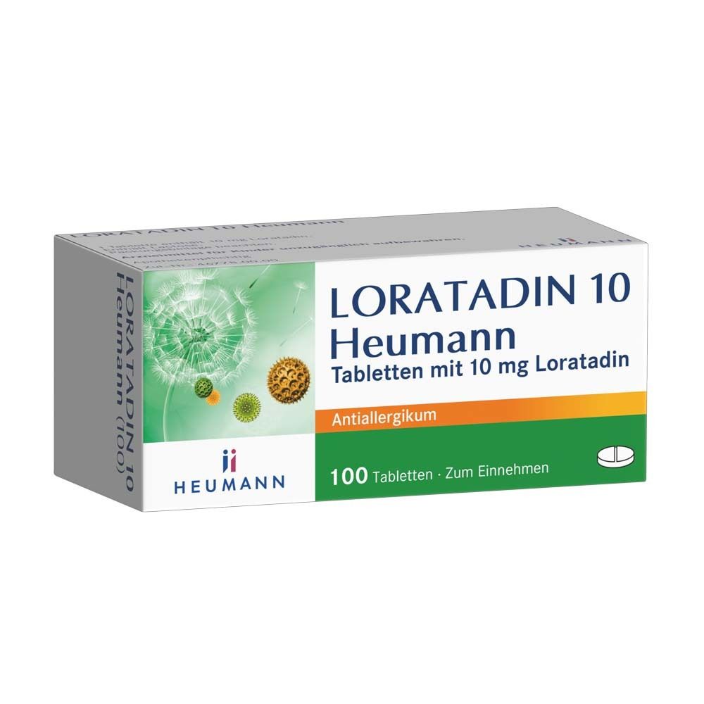 Loratadin 10 Heumann Tabletten 100 St