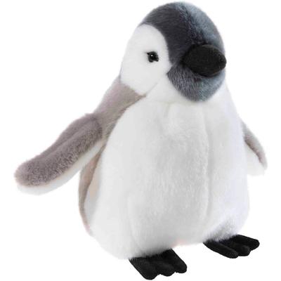 Kuscheltier HEUNEC "Misanimo, Pinguinbaby mittel, 20 cm", grau (weiß, grau), Plüschfiguren, KinderH:20cm, Kuscheltier, H:20cm