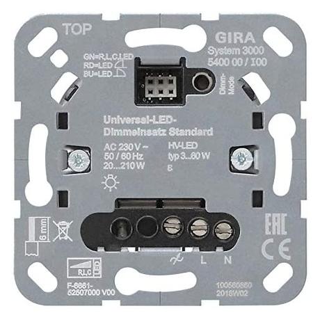 Gira System 3000 Universal LED 540000 Standard Dimmeinsatz (540000)