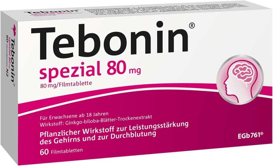 Tebonin spezial 80mg 60stk