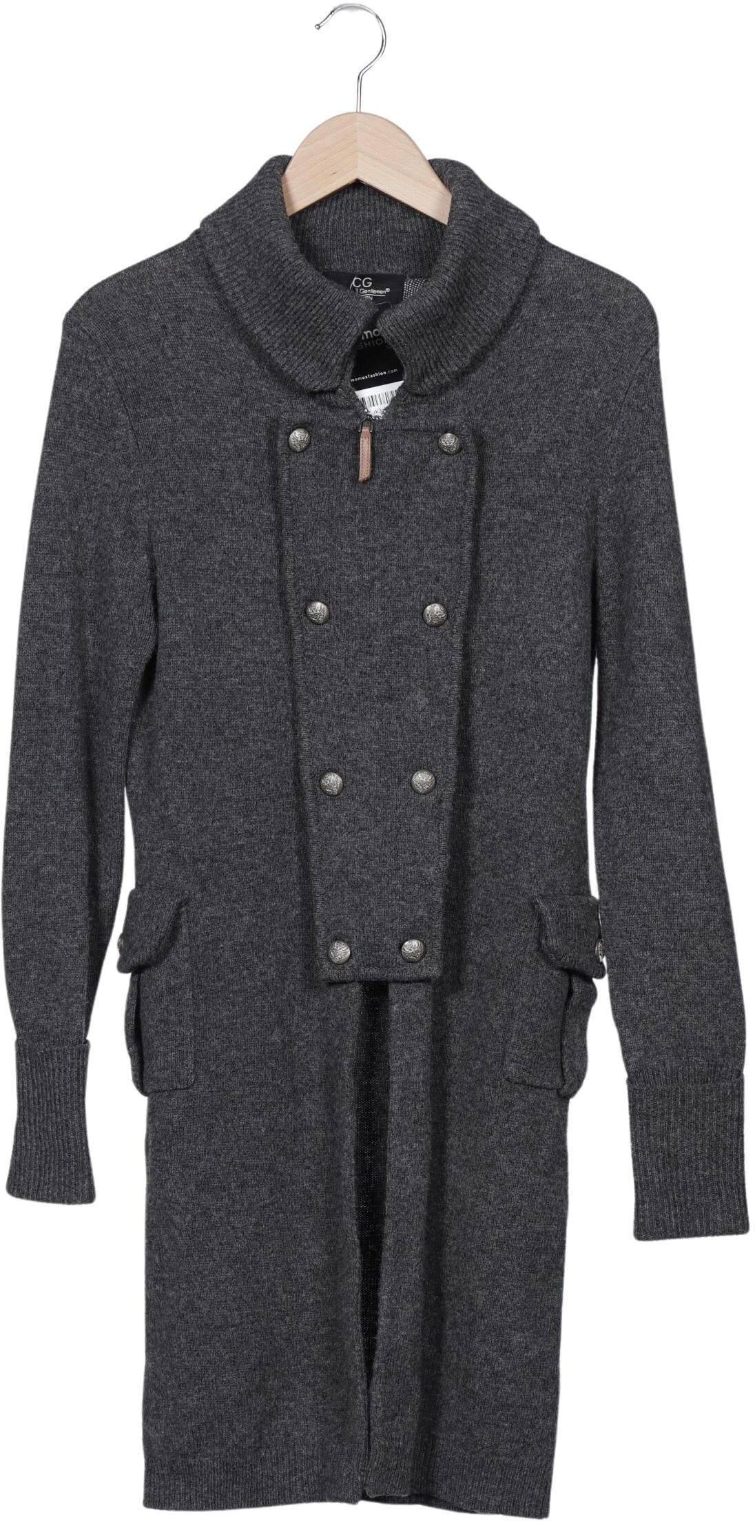 Circle of Gentlemen Damen Strickjacke, Grau, Gr. S, Schurwolle - Second Hand