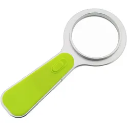 Digitale Lupe mit Licht Vergrößerungsglas Leselupe Taschenlupe Handlupe Schwarz