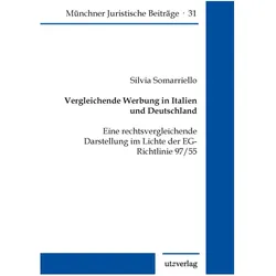 Vergleichende Werbung in Italien und Deutschland, Fachbücher von Silvia Somarriello