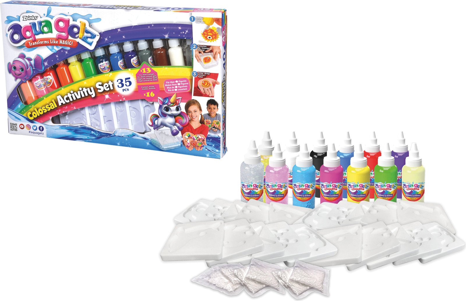 Simba Toys Aqua Gelz Colossale Set