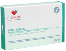 FARVIMA MEDICINALI SpA F-CARE FERRI-CHECK TEST AUTOAN