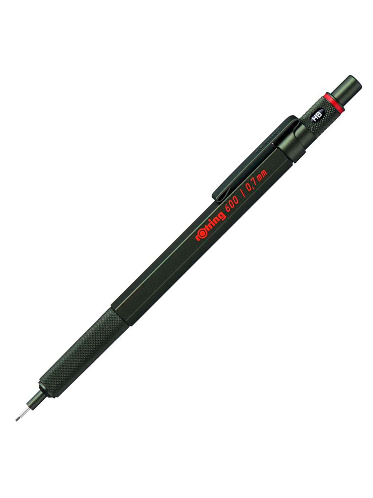 Rotring rOtring 600 Druckbleistift | 0,5 mm | Grün | Ergonomisches Vollmetallgehäuse