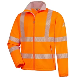 AS Arbeitsschutz Nitras Motion Tex VIZ Fleecejacke | Gr. XS | orange | Warnschutzjacke