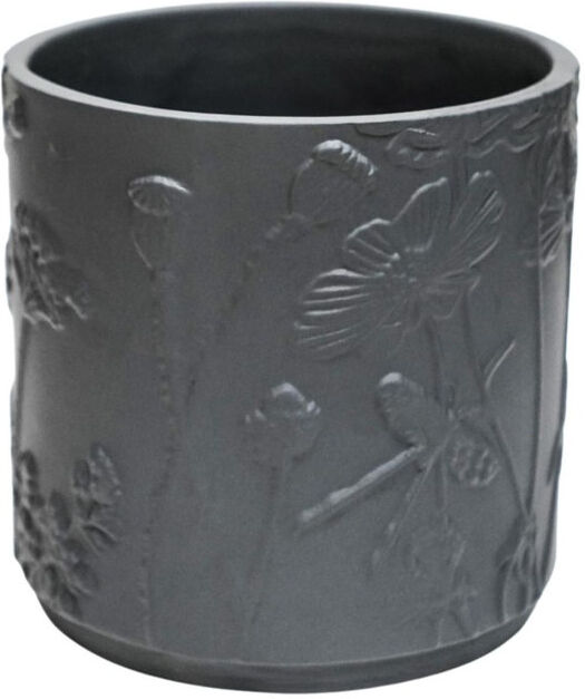 Ivyline Kew Stoneware Meadow Planter 20,5 cm H x 20,5 cm W x 20,5 cm D