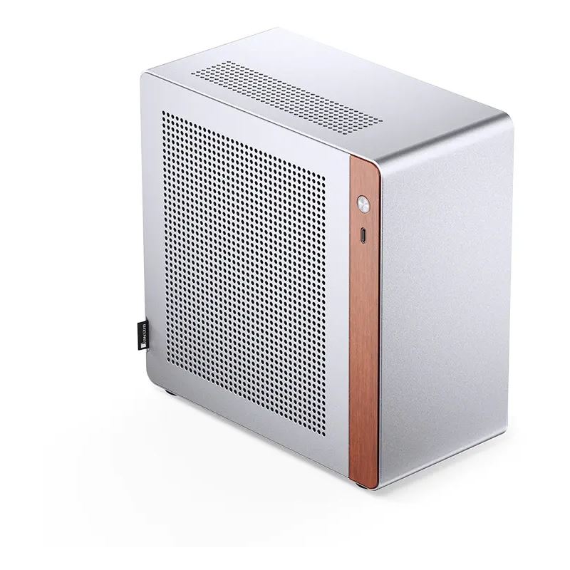 Jonsbo NV10 PC Gehäuse, Mini-Gehäuse, ITX - silber