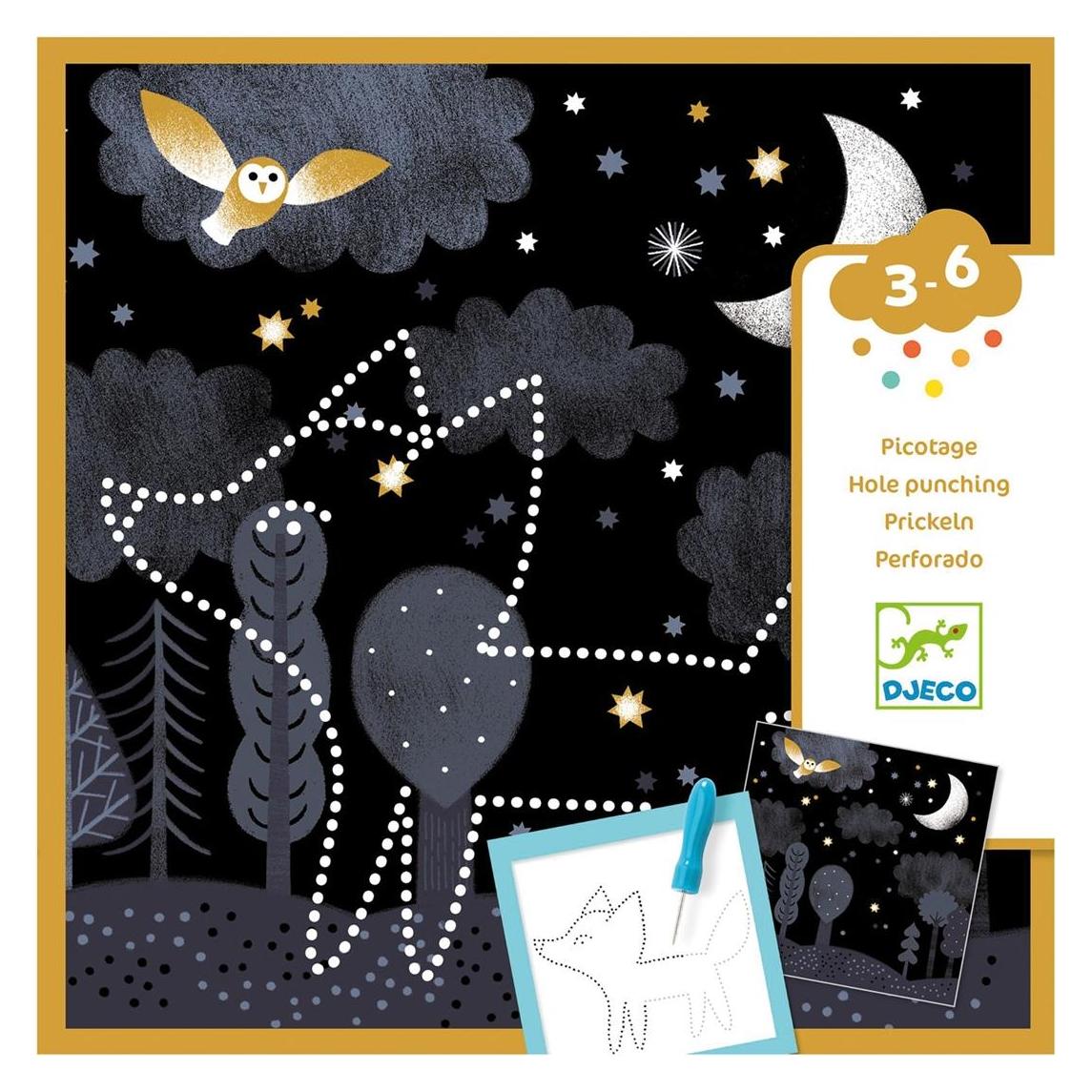 Djeco Prickelbilder Nacht (DJ00087)