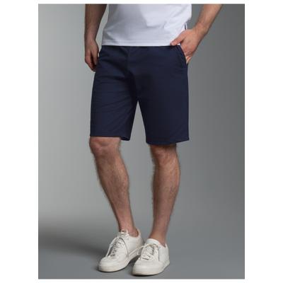 Jerseyhose TRIGEMA "TRIGEMA Bermuda aus Single-Jersey", Herren, Gr. 5XL, Normalgrößen, blau (navy), Single Jersey, 100% Baumwolle, Hosen Jerseyhose