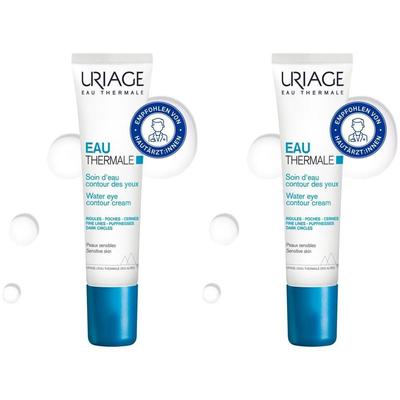 Uriage Hydro-Aktiv Augenpflege 2x 2x15 ml Creme