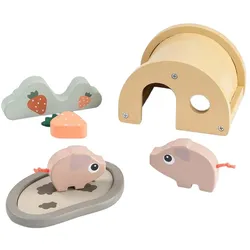 Done by Deer Tiny Farm Holzspielset Pigee