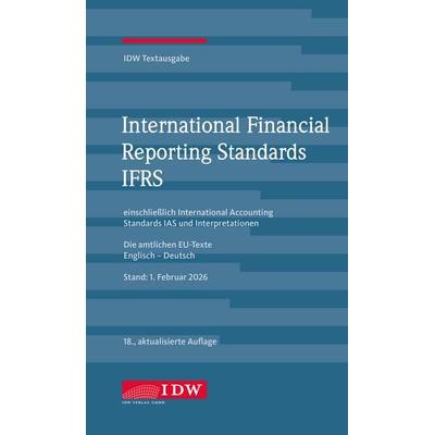 IDW, IFRS IDW Textausgabe, 18. Auflage, Taschenbuch von , IDW Verlag GmbH, 978-3-8021-2990-2