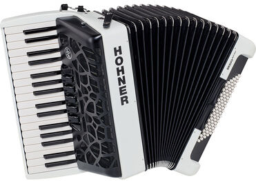 Hohner Bravo III 72 myColor Day Pure White