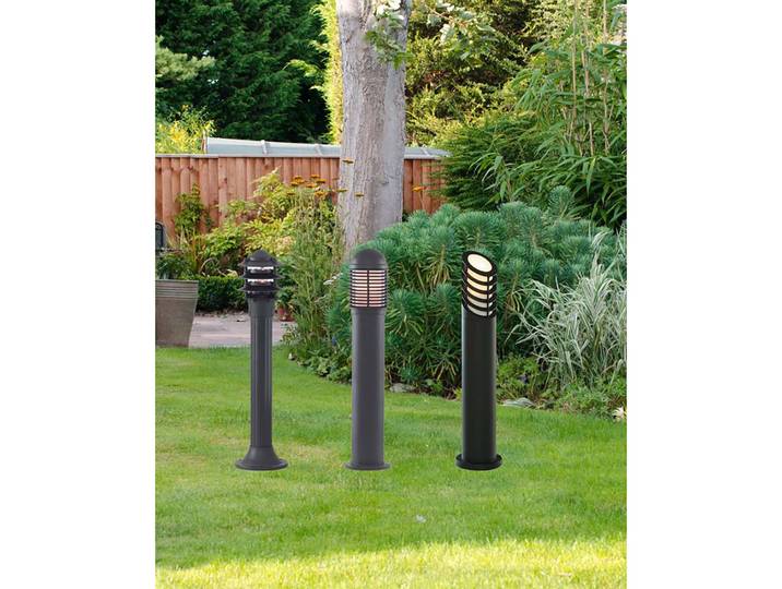 Wegeleuchte Outdoor Posts 16 x 73 x 16cm Grau