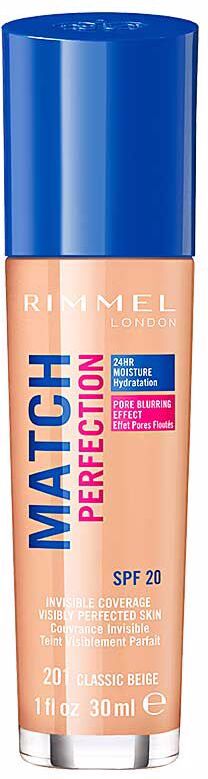 Rimmel London Match Perfection foundation #201-classic beige