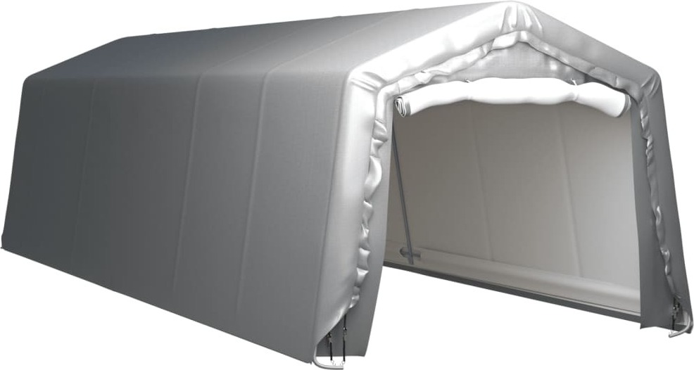 Lagerzelt 300x900 cm Stahl Grau