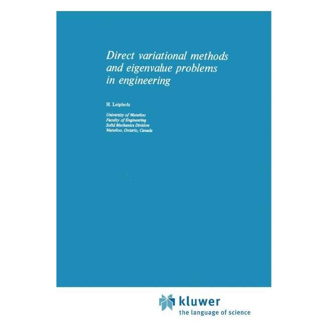 Springer Direct Variational Methods and Eigenvalue Problems in Engineering (Englisch, Hardcover, U Leipholz, U. Leipholz) (63670491)