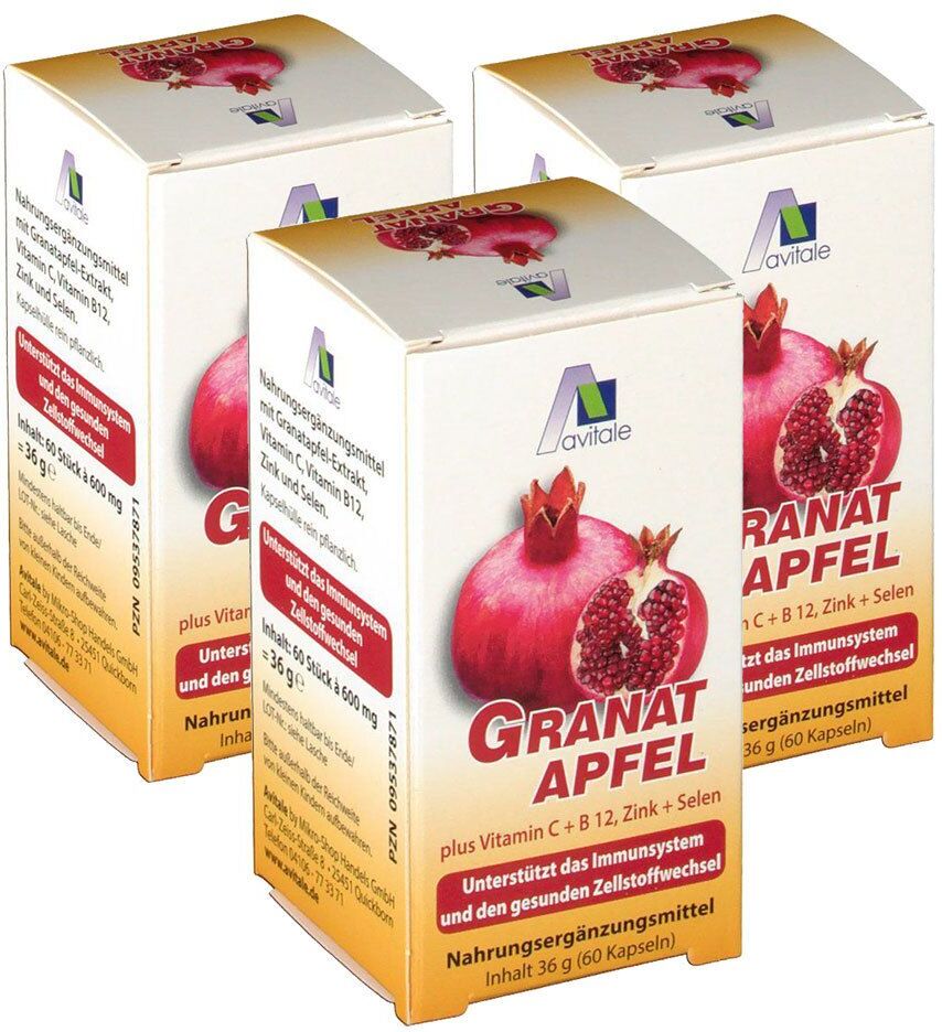 Avitale Granatapfel 3x60 St Kapseln