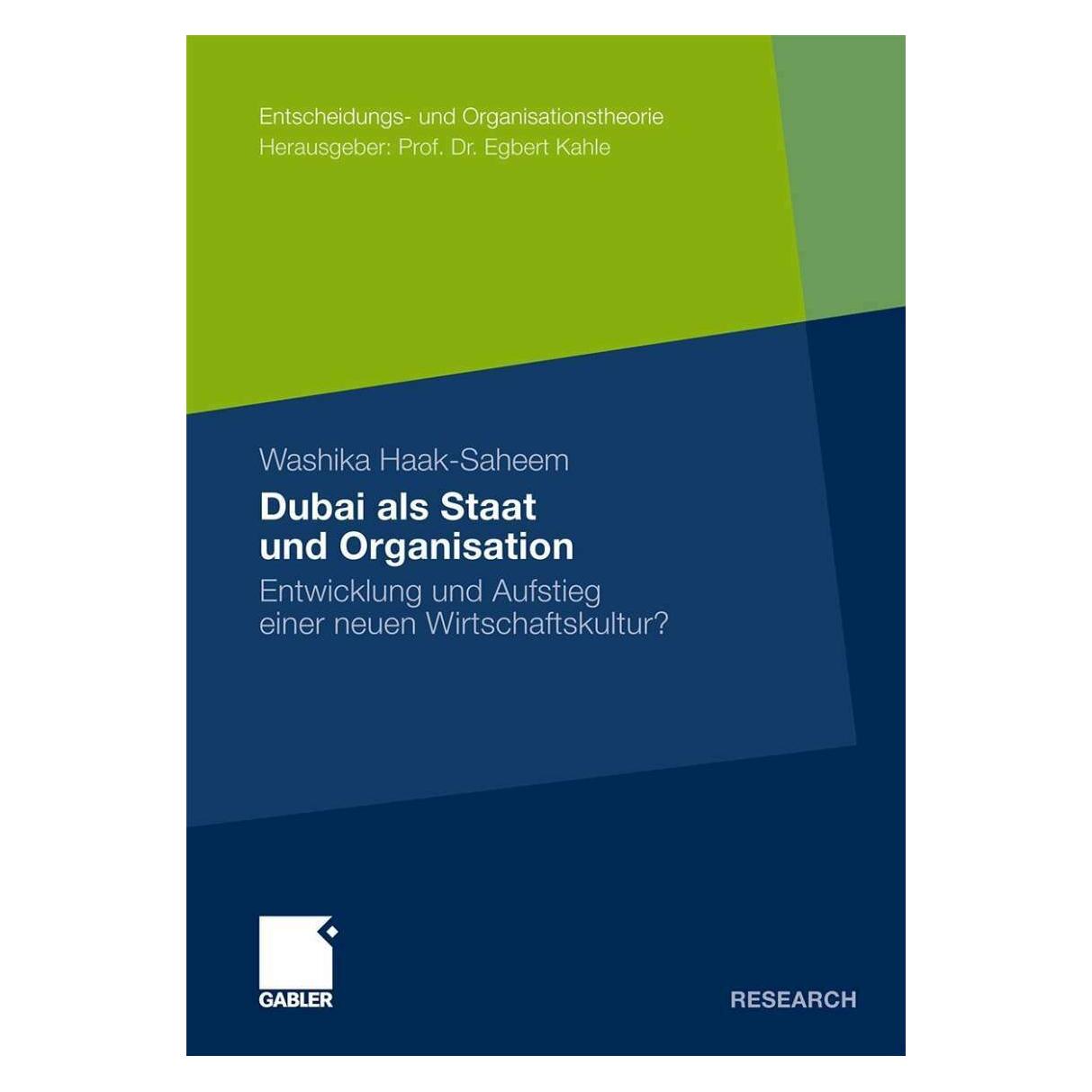 Springer Dubai als Staat und Organisation (Deutsch, Softcover, Washika Haak-Saheem) (35182276)