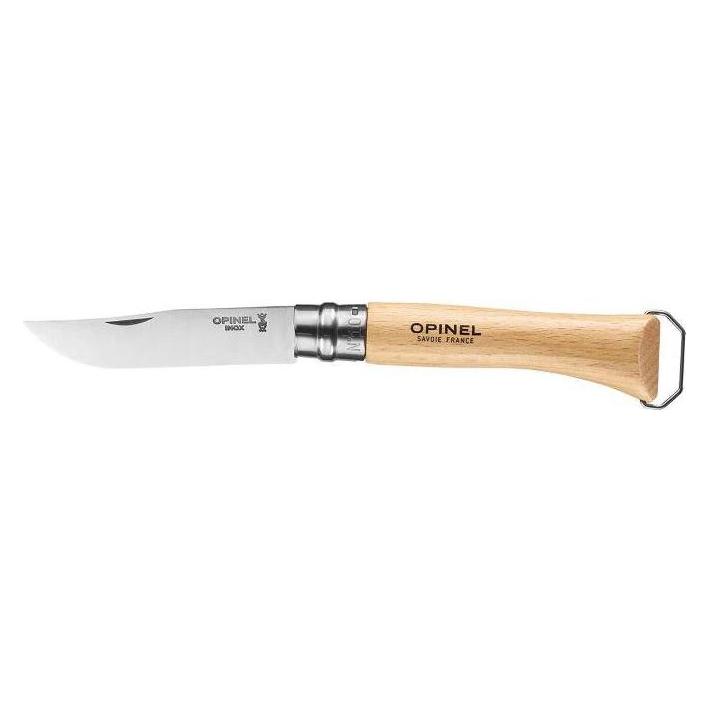 Opinel No 10 Taschenmesser mit Korkenzieher, Blister (Korkenzieher) (002613)