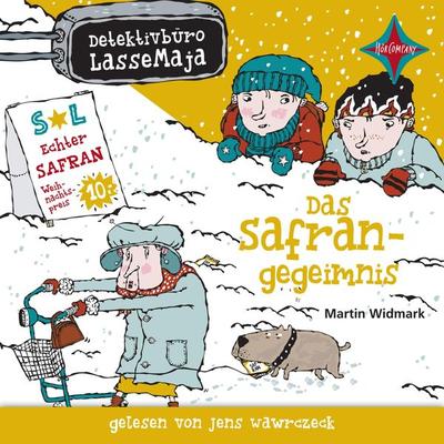 Das Safrangeheimnis - Detektivbüro LasseMaja, Teil 16 - Martin Widmark, Audio, 4066004753256