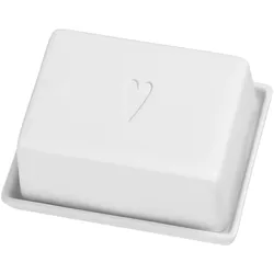 Räder Butterdose Herz, Vorratsbehälter, Weiss