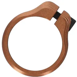 OAK COMPONENTS Sattelklemme Orbit 30,0 mm | kupfer