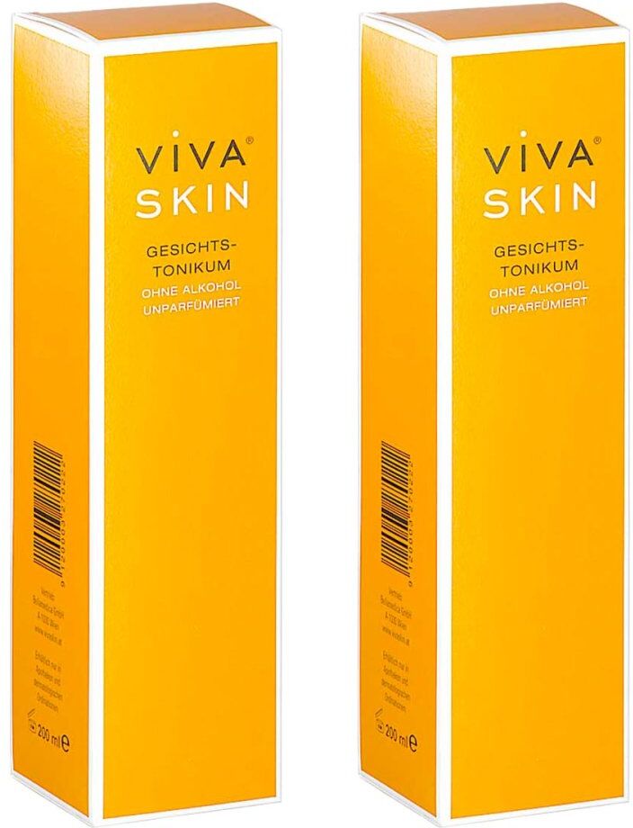 VIVA SKIN Gesichtstonikum ohne Alkohol 2x200ml