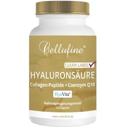 Cellufine Hyaluronsäure 100mg + Collagen + Q10 120 ST