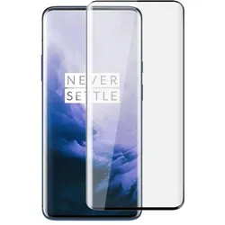 Screenguard OnePlus 7 Pro Full Screen Panzerglas Schutzfolie 2.5D 9H (OnePlus 7 Pro), Smartphone Schutzfolie, Schwarz